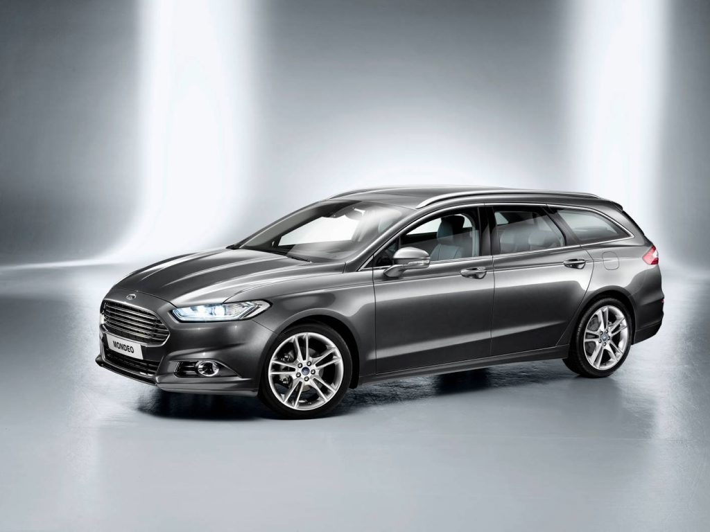 The Ford Mondeo wagon. The Ford Mondeo wagon.